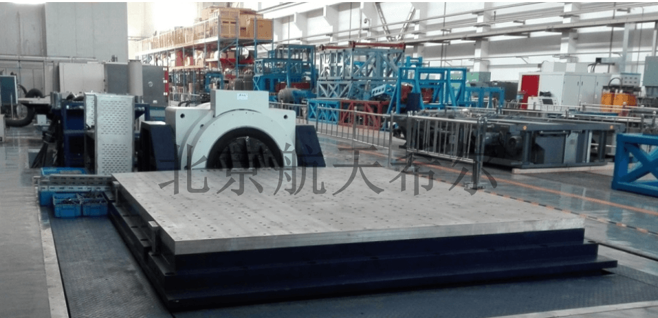 航天希爾在大型振動臺上的試驗案例、場景