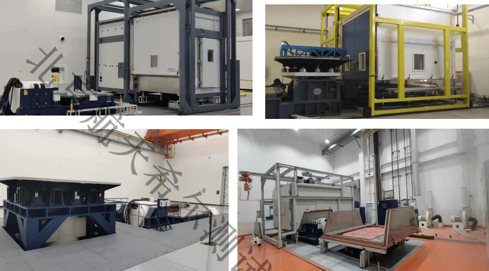 航天希爾在大型振動臺上的試驗案例、場景